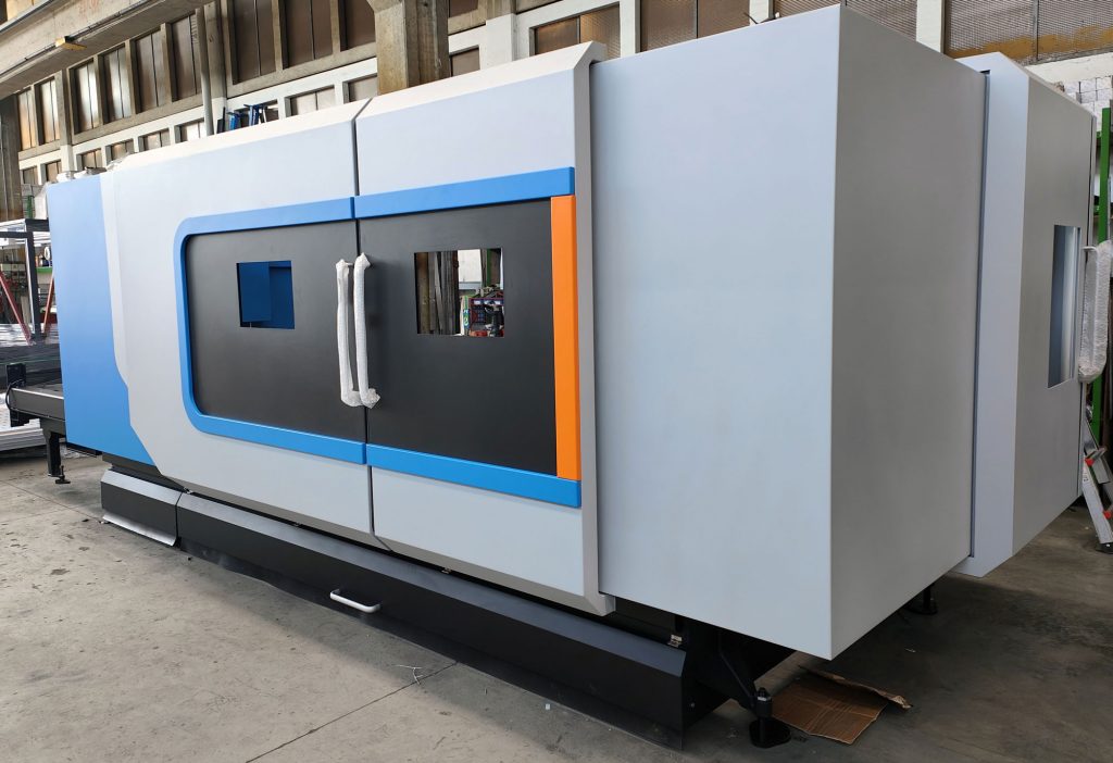 Laser machine cabin 6850 x 2650 x 2200 (h)